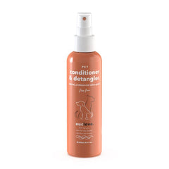 Euclove leave in conditioner for dogs in a sleek bottle