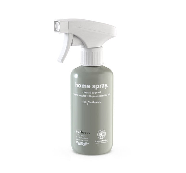 Euclove home spray in Citrus & Sage scent