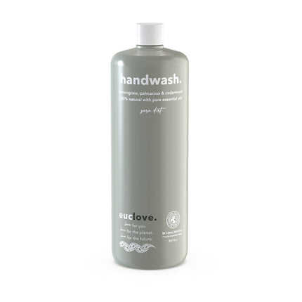 Natural hand wash in lemongrass and cedarwood scent