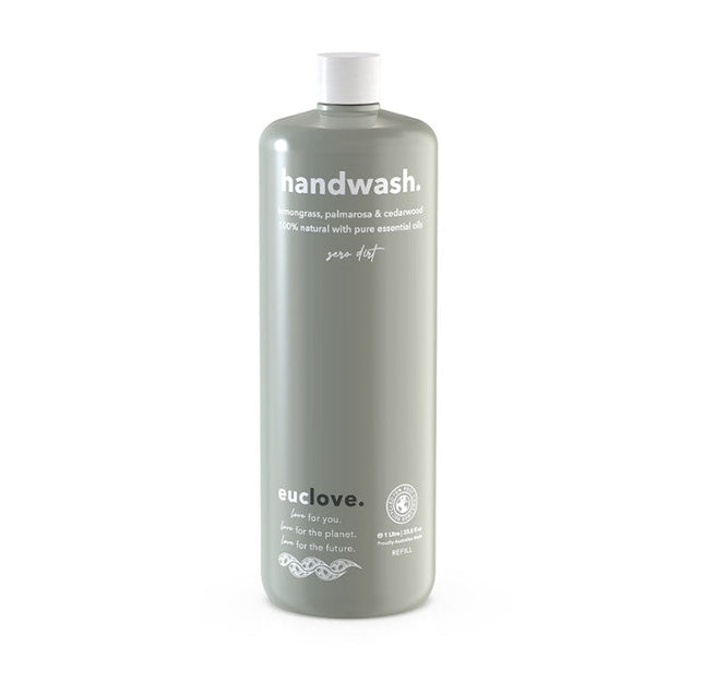 Natural hand wash in lemongrass and cedarwood scent