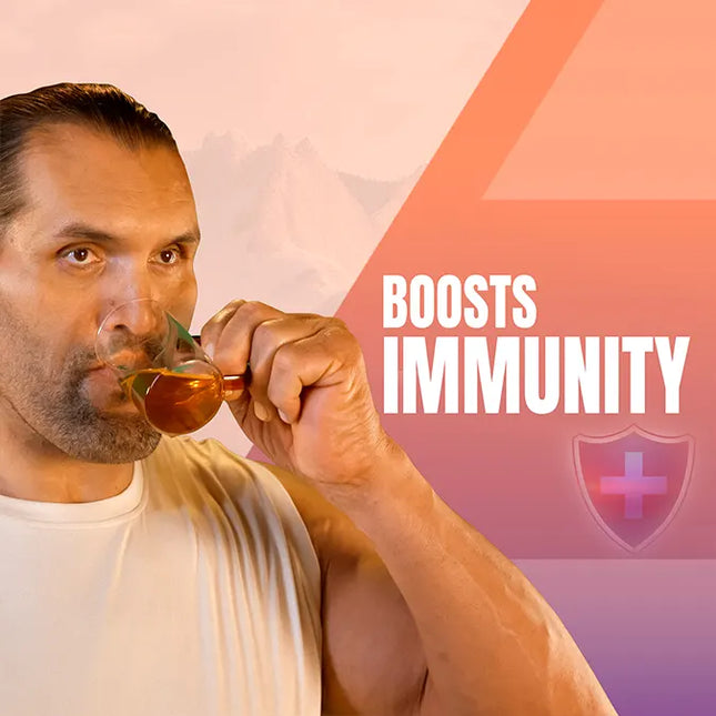 Orange-flavored effervescent tablets for immune support