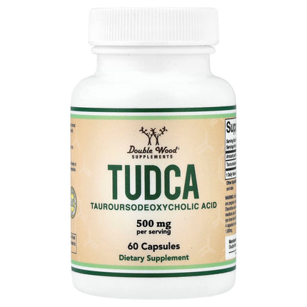 Double Wood Supplements Tudca, 250 mg per Capsule