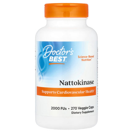 Doctor's Best Nattokinase, 2,000 FUs, 270 Veggie Caps, label view 27