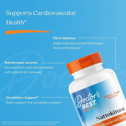 Doctor's Best Nattokinase, 2,000 FUs, 90 Veggie Caps, packaging detail 6