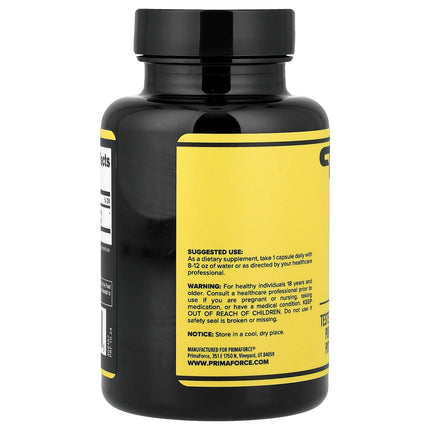 Primaforce Nattokinase, 100 mg, 120 Capsules, label view 6