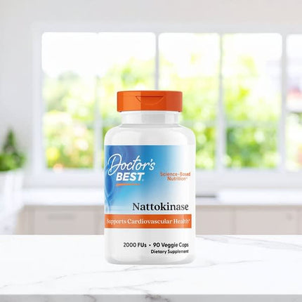 Doctor's Best Nattokinase, 2,000 FUs, 90 Veggie Caps, packaging detail 10