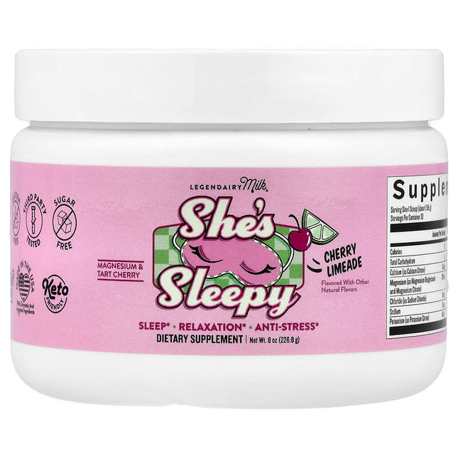 Legendairy Milk, She's Sleepy, Cherry Limeade, 8 oz (226.8 g)