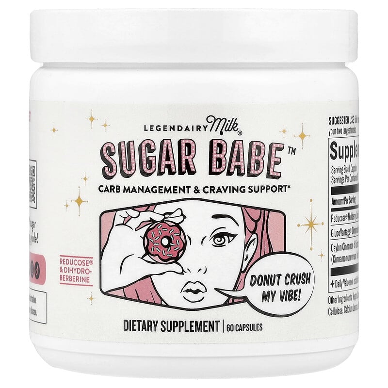 Legendairy Milk, Sugar Babe™, Carb Management & Craving Support, 60 Capsules