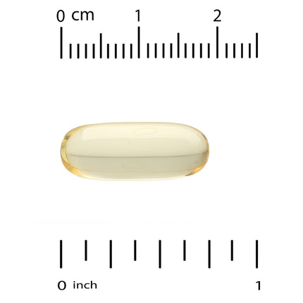 California Gold Nutrition Kid's Omega-3 Fish Oil strawberry softgels bottle shown at an angle