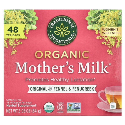 Traditional Medicinals Organic Mother's Milk® herbal tea, 84 g