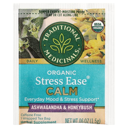 Traditional Medicinals Organic Stress Ease® Calm herbal tea - view 3