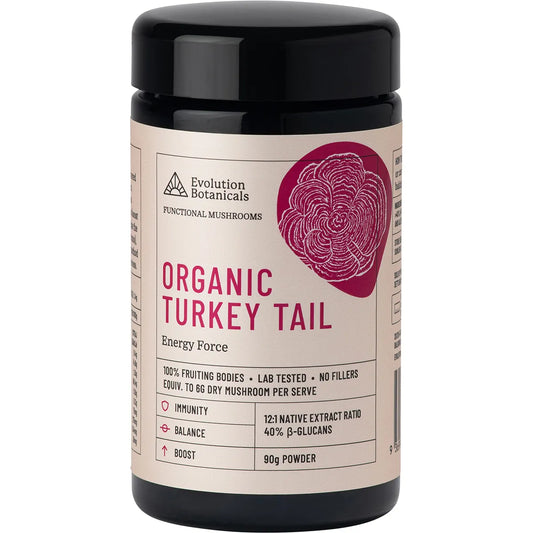 EVOLUTION BOTANICALS Organic Turkey Tail Energy Force 90g