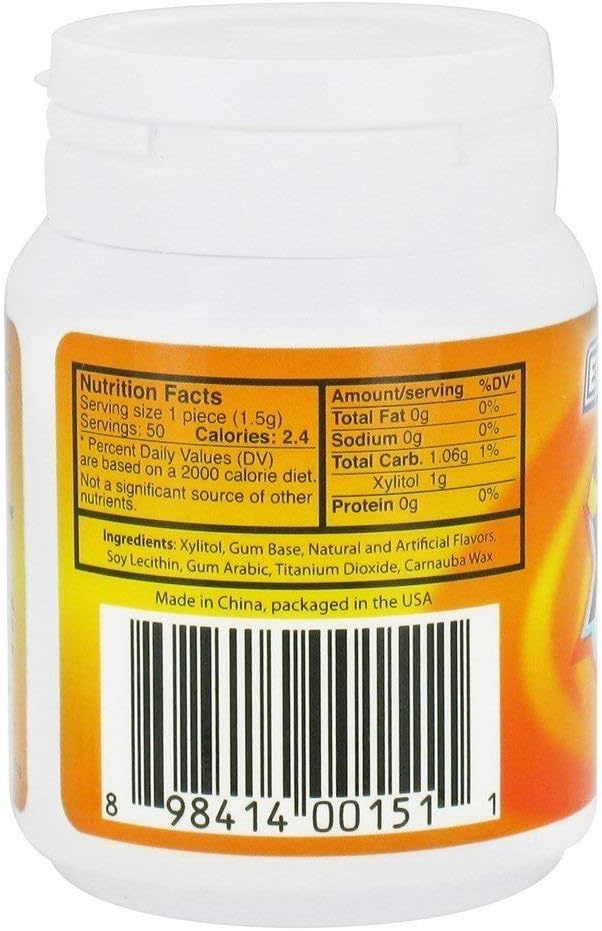 Epic Dental Fresh Fruit Xylitol Gum 50-Pieces