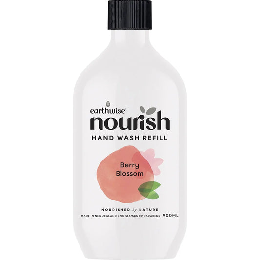 EARTHWISE NOURISH Hand Wash Berry Blossom 900ml