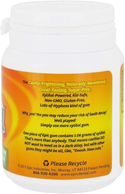 Epic Dental Fresh Fruit Xylitol Gum 50-Pieces