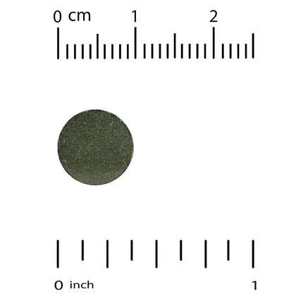 California Gold Nutrition Organic Spirulina tablets poured out