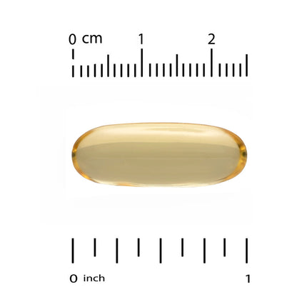 Back label of California Gold Nutrition Omega-3 Premium Fish Oil bottle