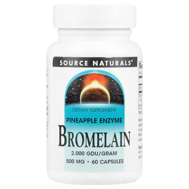 Source Naturals Bromelain (Capsules), 500 mg