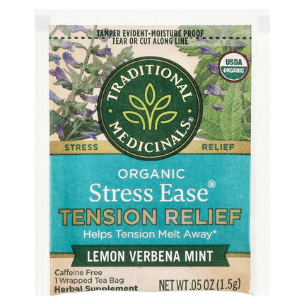 Traditional Medicinals Organic Stress Ease® Tension Relief herbal tea - view 3