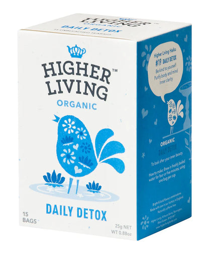 Higher Living Chamomile & Vanilla Herbal Tea, 15 Tea Bags