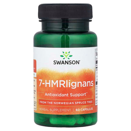 Swanson 7-HMRlignans, 60 Capsules (40 mg per Capsule)