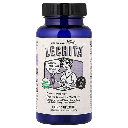 Legendairy Milk, Lechita®, 60 Vegan Capsules