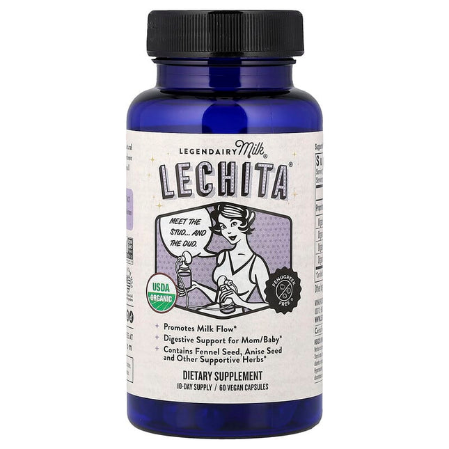 Legendairy Milk, Lechita®, 60 Vegan Capsules