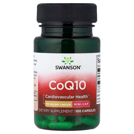 Swanson CoQ10, 10 mg, 100 Capsules