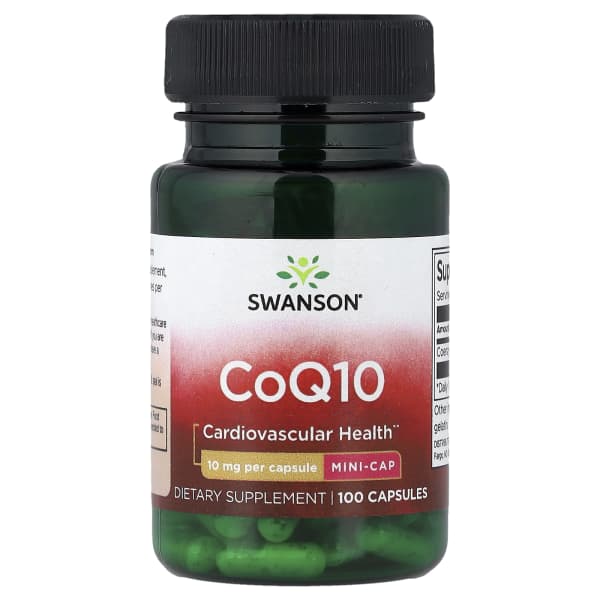 Swanson CoQ10, 10 mg, 100 Capsules