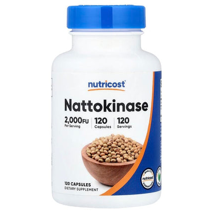 Nutricost Nattokinase, 100 mg (2,000 FU), 120 Capsules