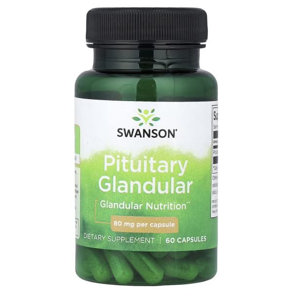 Swanson Pituitary Glandular, 80 mg, 60 Capsules