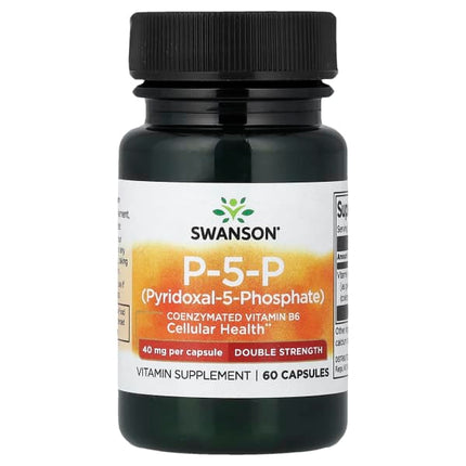 Swanson P-5-P, 40 mg, 60 Capsules