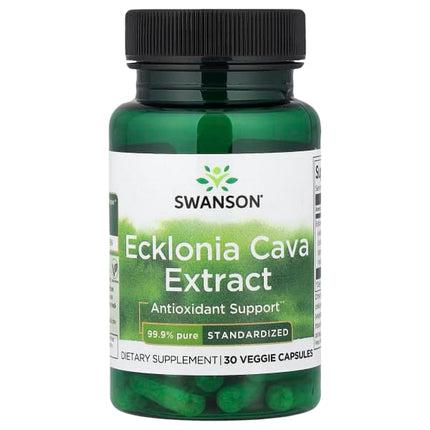 Swanson Ecklonia Cava Extract, 30 Veggie Capsules (53 mg Per capsule)