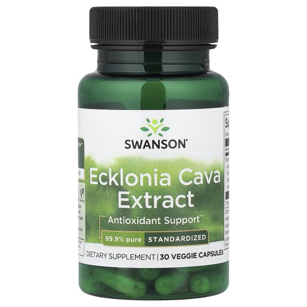Swanson Ecklonia Cava Extract, 30 Veggie Capsules (53 mg Per capsule)