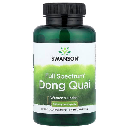 Swanson Full Spectrum® Dong Quai, 530 mg, 100 Capsules