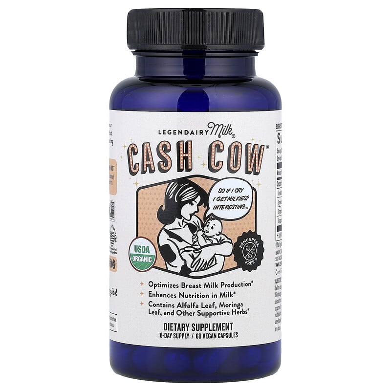 Legendairy Milk, Cash Cow®, 60 Vegan Capsules