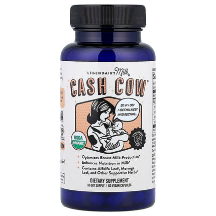 Legendairy Milk, Cash Cow®, 60 Vegan Capsules