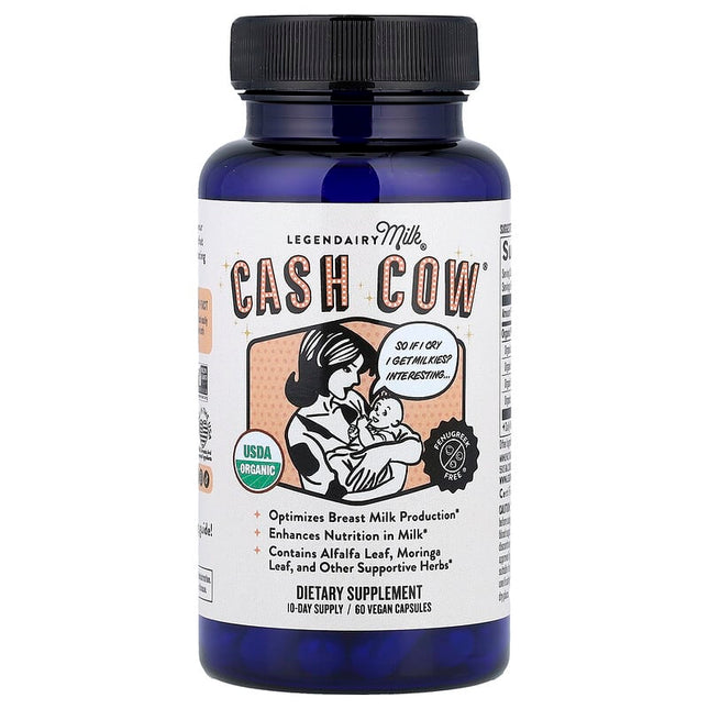 Legendairy Milk, Cash Cow®, 60 Vegan Capsules
