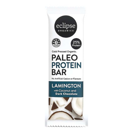 Eclipse Organic Paleo Protein Bar – Lamington 45gx12 Box (540g)