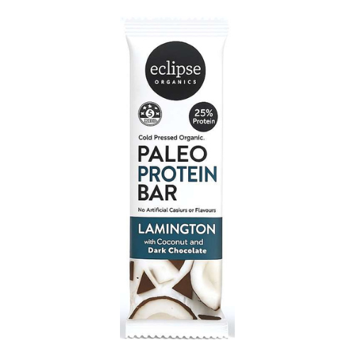 Eclipse Organic Paleo Protein Bar – Lamington 45gx12 Box (540g)