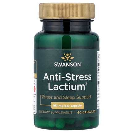 Swanson Anti-Stress Lactium®, 167 mg, 60 Capsules