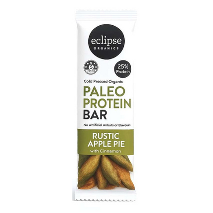 Eclipse Organic Paleo Protein Bar – Rustic Apple Pie 45gx12 Box (540g)