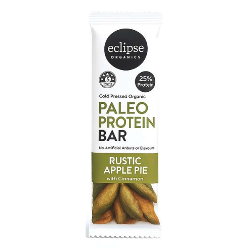 Eclipse Organic Paleo Protein Bar – Rustic Apple Pie 45gx12 Box (540g)
