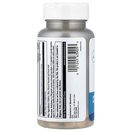 KAL Nattokinase, 100 mg, 30 Tablets, label view 8