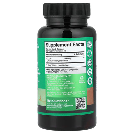 Nature's Craft TUDCA, 250 mg per Capsule