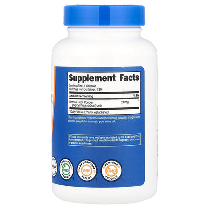Nutricost Licorice Root, 500 mg