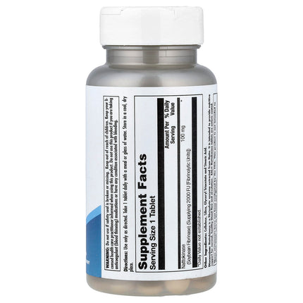 KAL Nattokinase, 100 mg, 30 Tablets, label view 10