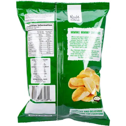 REAL NATURALS Shiitake Mushroom Chips Sour Cream & Onion 12x32g