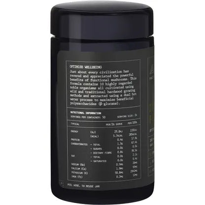 EVOLUTION BOTANICALS 10 Mushroom Formula Optimise Wellbeing 100g