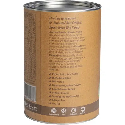 EDEN HEALTHFOODS Ultimate Protein Sprouted Brown Rice Chocolate 1kg